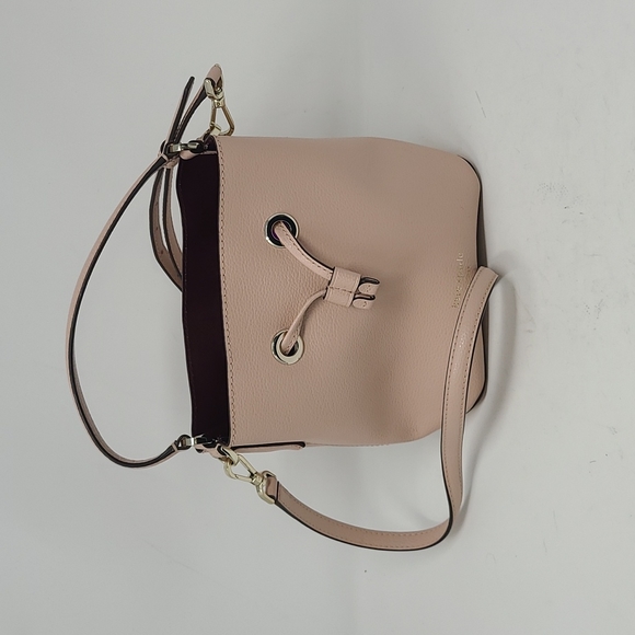 Kate Spade Eva Small Bucket Top Handle Pink Crossbody Bag